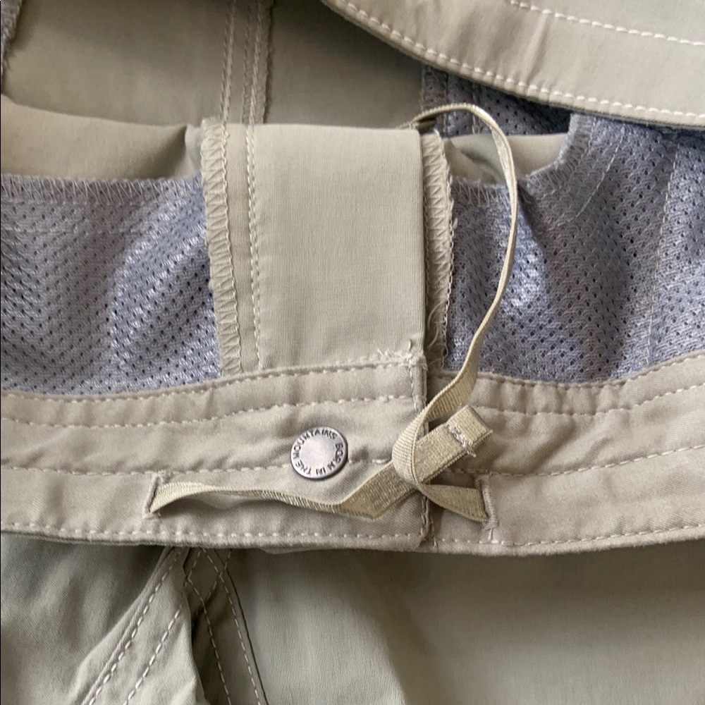 KÜHL Convertible Hiking Cargo Pants Zip Off Trail Travel Outdoor Tan Women’s 12 - Picture 9 of 15